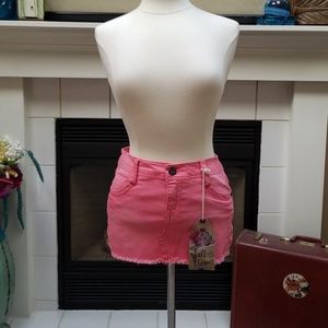 WALLFIRE denim skirt
